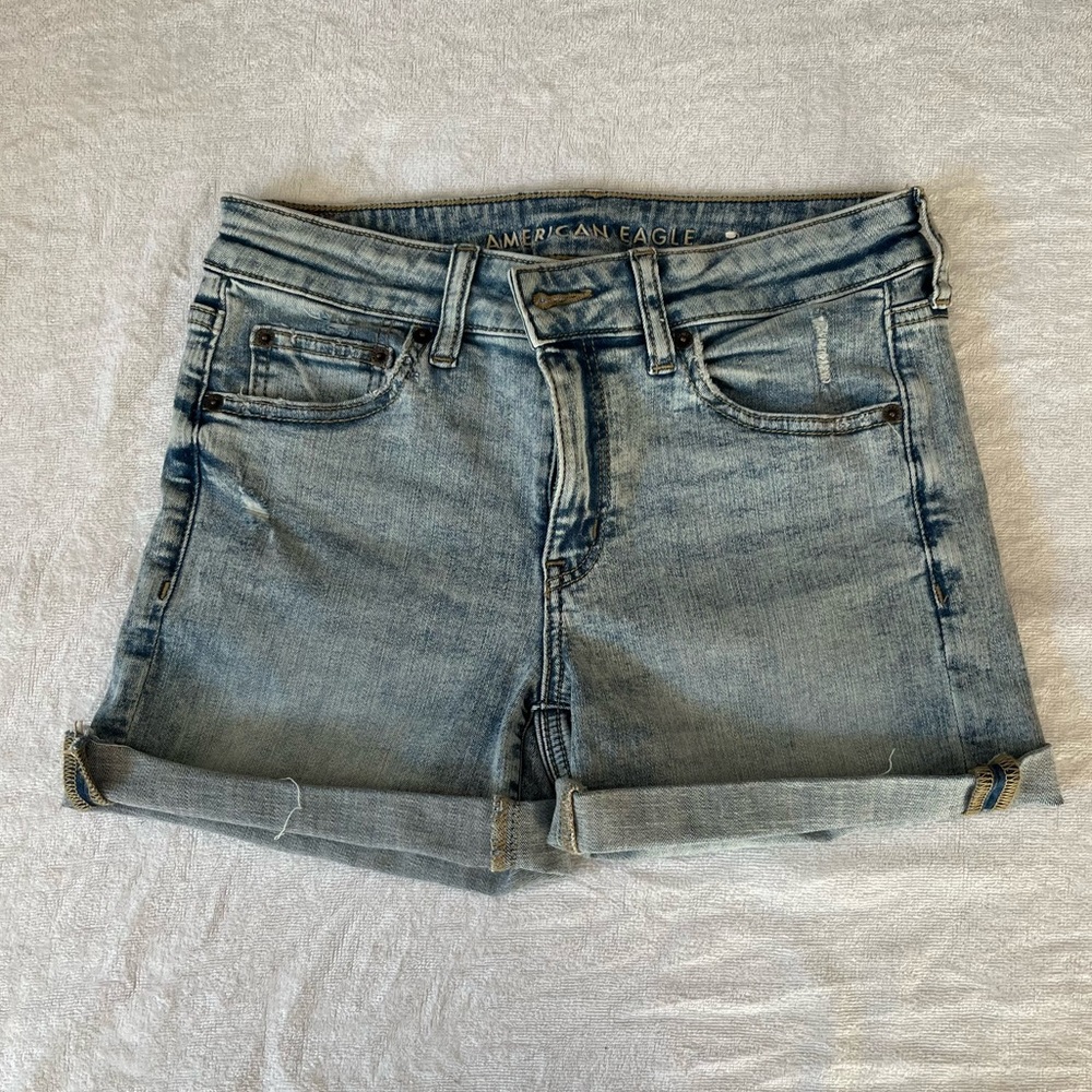American Eagle Next Level Stretch Denim Shorts, size 6
